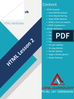 HTML Lesson 2