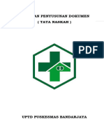Pedoman Penyusunan Dokumen UPTD Puskesmas Bandarjaya