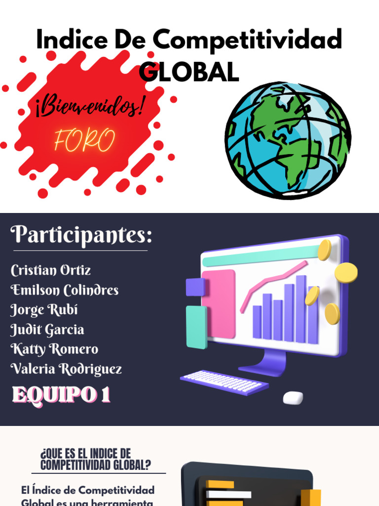 Índice Global de Competitividad 2024 | PDF | Business | Economias