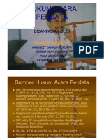 Hukum Acara Hukum Acara Perdata Perdata