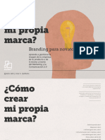 Cómo Crear Mi Propia Marca. Branding para Novatos. Ignacio Jaén y Jose A. Quintana