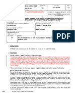 Airworthiness Directive No F-2005-213R1 B