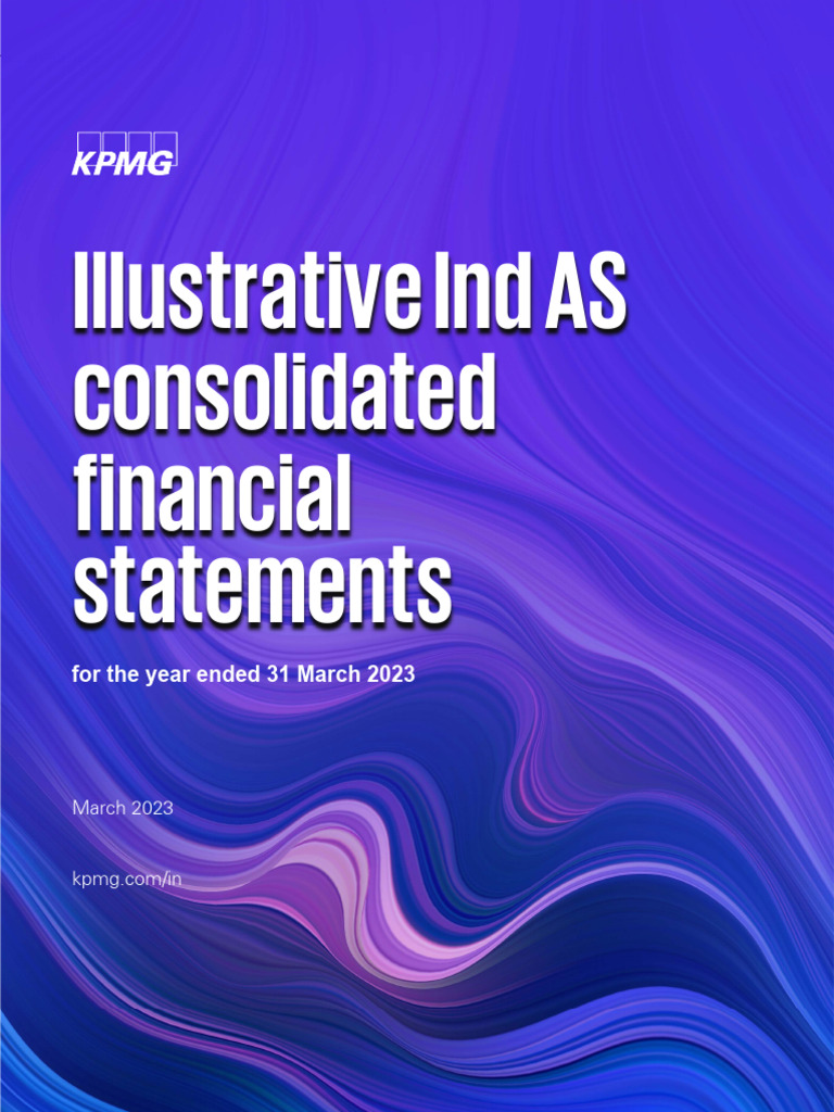 Illustrative Ind As Consolidated Financial Statements PDF Expense