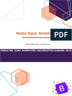 Modul Bootstrap 5 2022