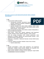 Bevezetes A Geoprocesszalo Eljarasok Keszitesebe Python Szkriptek Hasznalataval 2