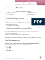 NN Propriedades Dos Divisores. Divisão Inteira