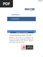 Chapter 4 - Emarketing