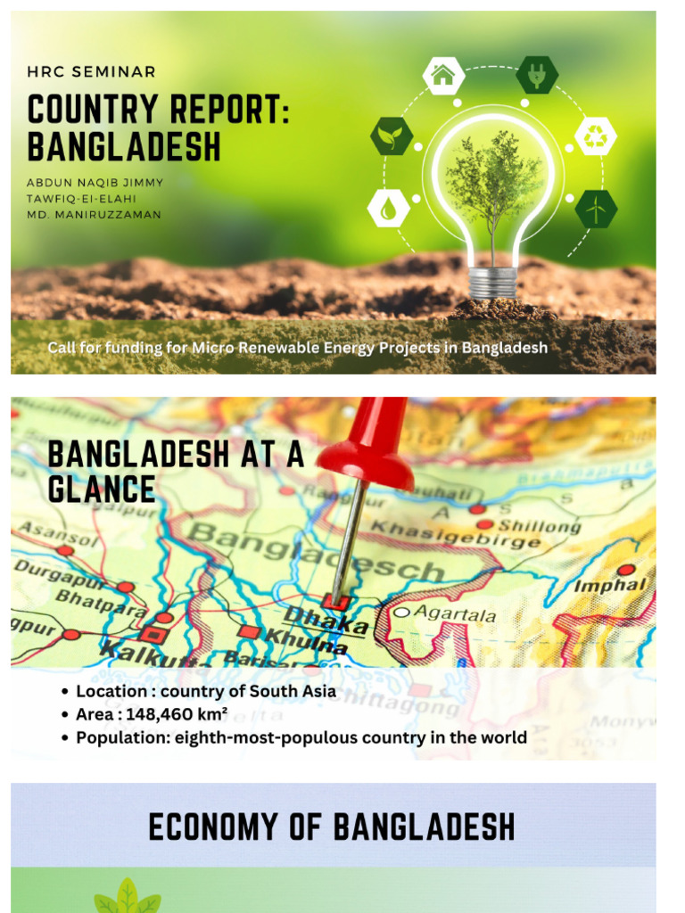 Country Report Bangladesh PDF