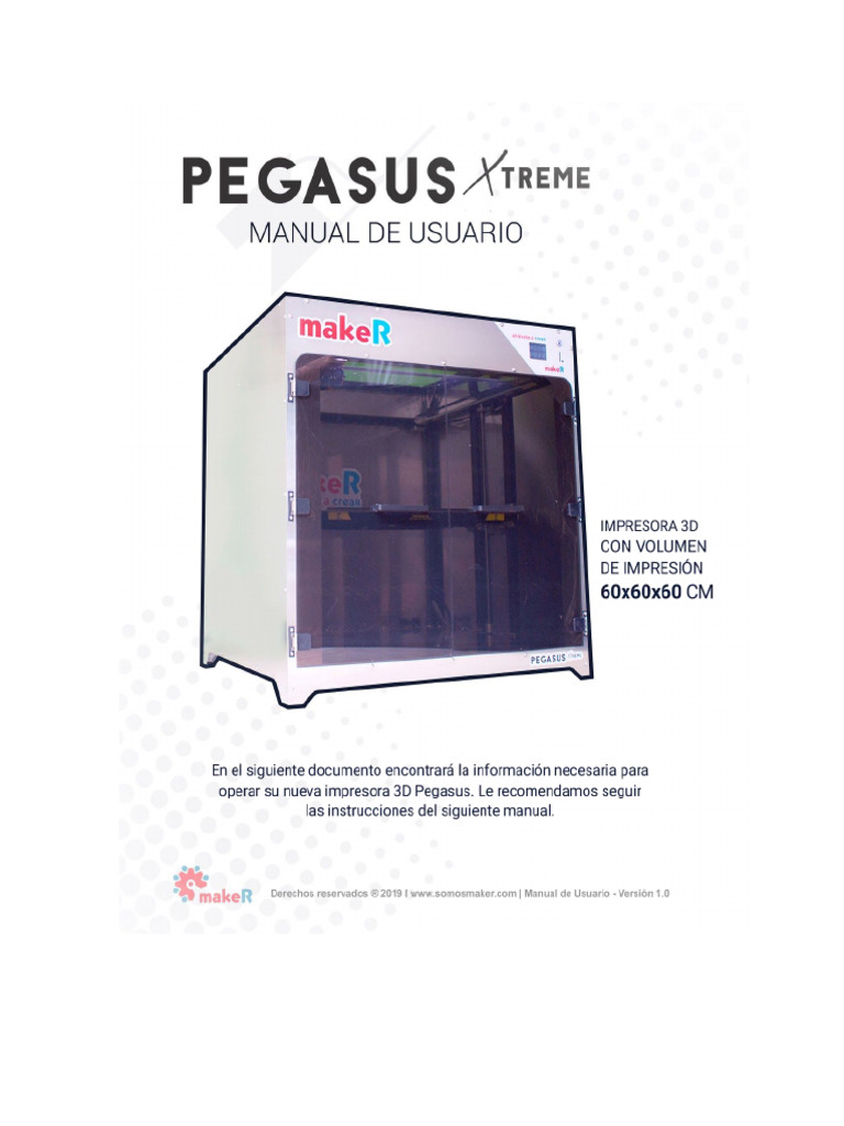 Manual Usuario PEGASUS Xtreme | PDF
