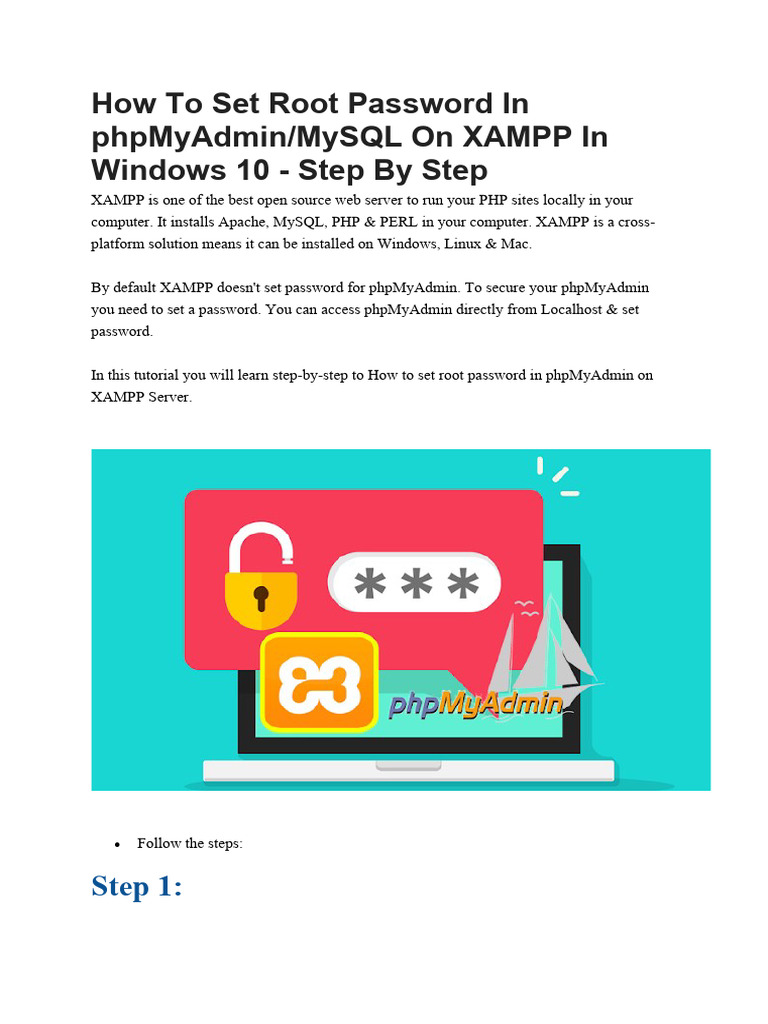 how-to-set-root-password-in-phpmyadmin-pdf