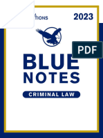 2023 BLUE NOTES Criminal Law - Unlocked