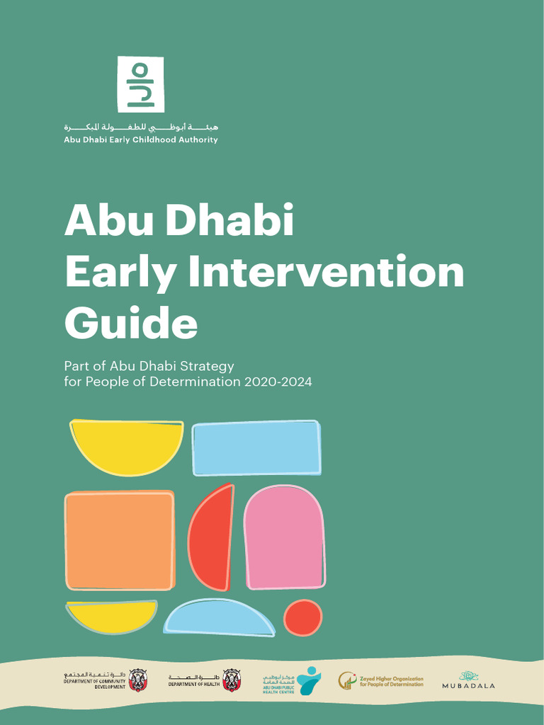 Abu Dhabi Early Intervention Guide | PDF | Child Development ...