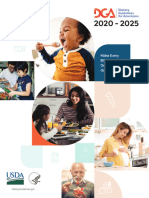 Dietary Guidelines for Americans 2020-2025
