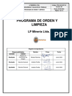 Pro-Sgi-Sst-04 Programa de Orden y Limpieza