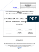 Informe Resumen Desempeño de Pasantes