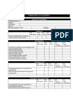 Form Evaluasi Kerja