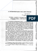 A Interpretação Das Leis Fiscais-Luis Trotabas