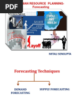 Human Resource Planning - Forcasting