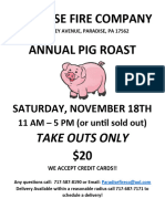 Pig Roast Flyer 2023