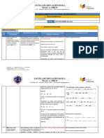 Planificacion de Matemática