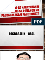 Mga Angkop at Kakayahan o Kilos Sa Panahon NG Pagdadalaga o Pagbibnata