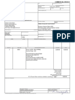 Signed Commercial Invoice To Obtain Permit - S04589