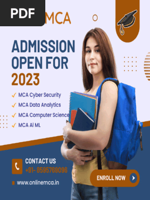 Online MCA Degree