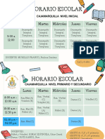 Horario Cajamarquilla