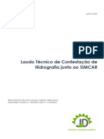 Laudo Técnico - Constestação de Hidrografia