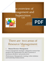 02 Overview of Management and Supervision