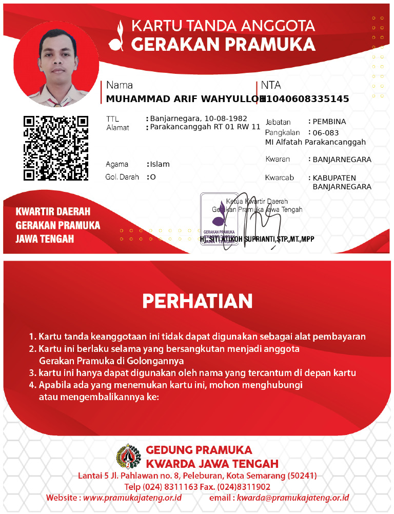 contoh kta | PDF