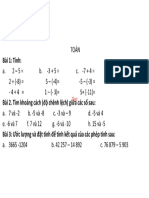 Bài tập Toán ngày 9.10