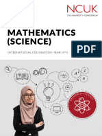 IFY Maths (Science) Syllabus 23-24