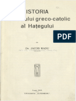 Istoris Vicariatului Greco Catoloc Tara Hategului