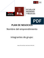 Formato Plan de Negocios 2021
