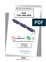 BAR-1200-1800-3600 Instruction Manual