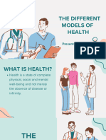 The Differrent Models of Health 1