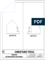 03 Gambar Rumah Tinggal: Politeknik Negeri Ujung Pandang Teknik Sipil