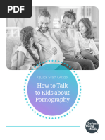 How To Talk To Kids About Pornography-2023-02 | PDF | Nudity