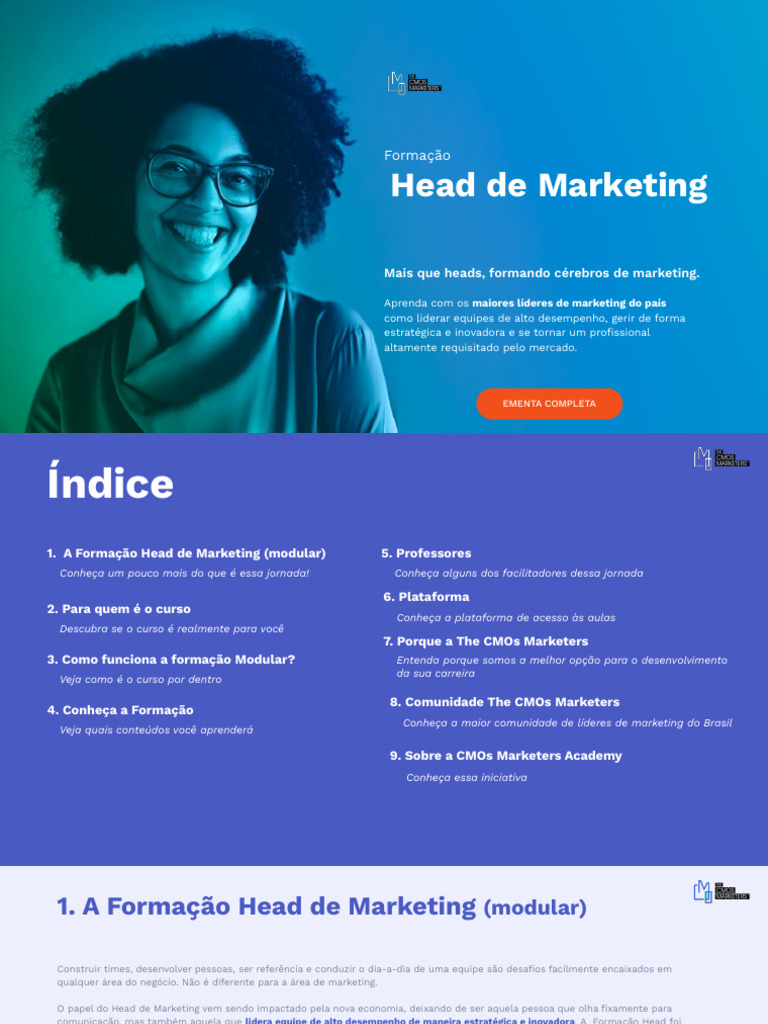 Formação para Head de Marketing | PDF | Gestão de recursos humanos ...
