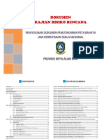 Dokumen Kajian Risiko Bencana Kepulauan Riau