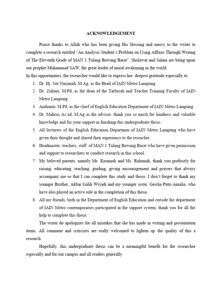 Student Affix Usage Problems Analysis | PDF