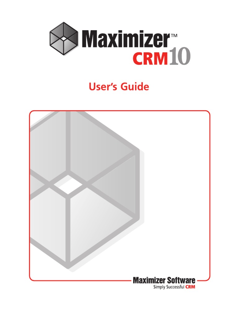 Max User | PDF | Customer Relationship Management | Microsoft Outlook