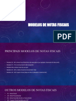 Modelos de Notas Fiscais