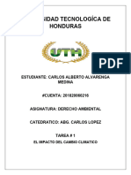 Carlos Alvarenga - Tarea 1 - Derecho Ambiental