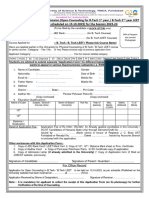 Application Form For BTech Counseling (13!10!2023)