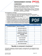 QUALITY CHARTER - OLADIPUPO - Quality Management - Rev0