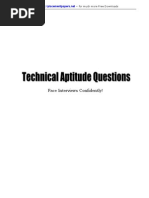 Technical Aptitude Questions (WWW - Placementpapers