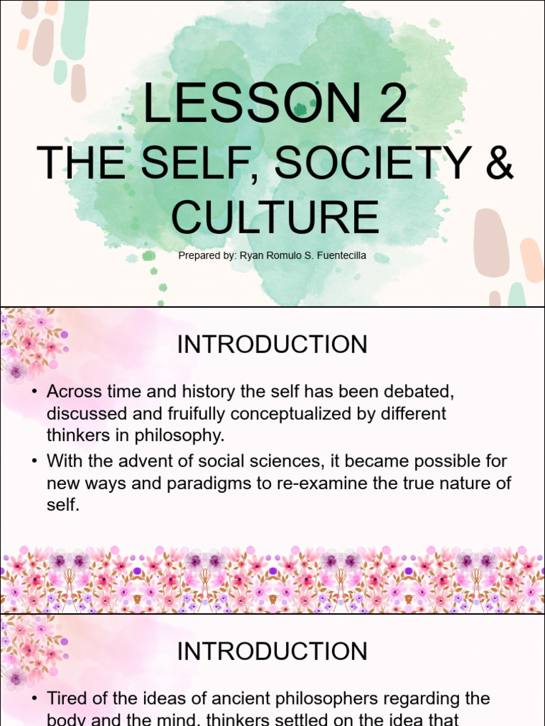 Uts Lesson 2 | PDF | Self-Improvement