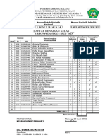 Format S-19 Daftar Kenaikan Kelas SDN Kotalama 5 (5b)